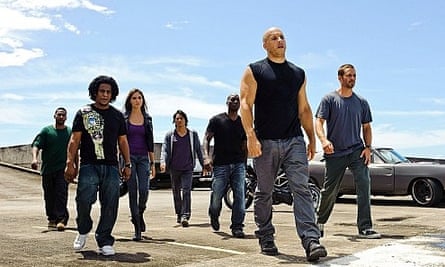 Try to keep up – Vin Diesel in Fast & Furious 7.
