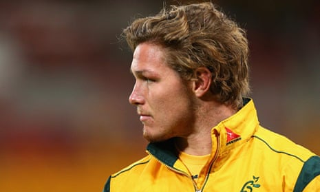 Michael Hooper of the Wallabies before the Rugby Championship match against South Africa