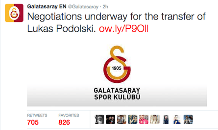 Arsenal S Lukas Podolski Closes In On Permanent Switch To Galatasaray Arsenal The Guardian Arsenal S Lukas Podolski Closes In On Permanent Switch To Galatasaray Arsenal The Guardian