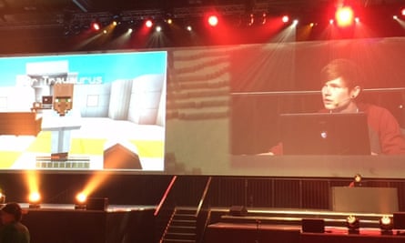 Minecraft Conference Minecon 2015: day two of the annual Minecraft conference – live | Stone ...