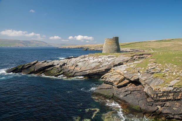 The isle of Mousa, Shetland.