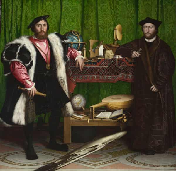 The Ambassadors by Hans Holbein (1533)