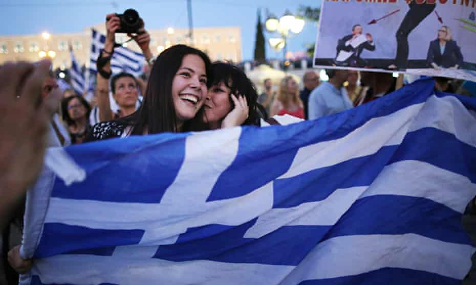 Greeks celebrate