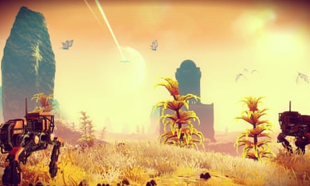 A new still from No Man's Sky released at E3 in Los Angeles.