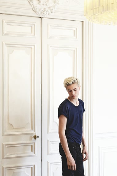 Lucky Blue Smith white door