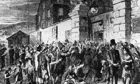 Irish famine, original illustration