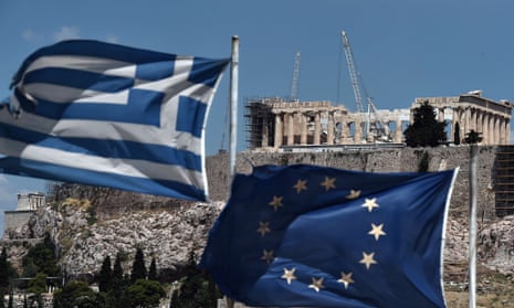 EU leaders have just five days to reach a deal to stop Greece tumbling out of the eurozone. Aris Messinis/AFP/Getty Images