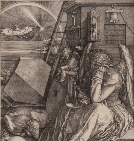 Melencolia, by Albrecht Durer, 1471-1528.