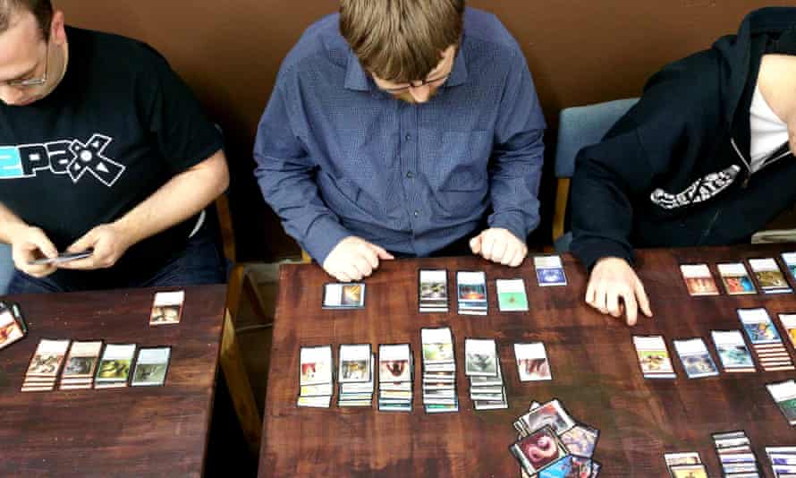 Magic: The Gathering players build decks