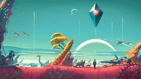 Every planet in No Man’s Sky has been individually generated by the game’s program.