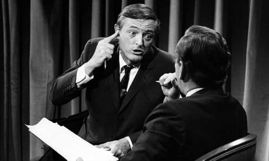 William F Buckley rounds on Gore Vidal during their famous 1968 TV debates.