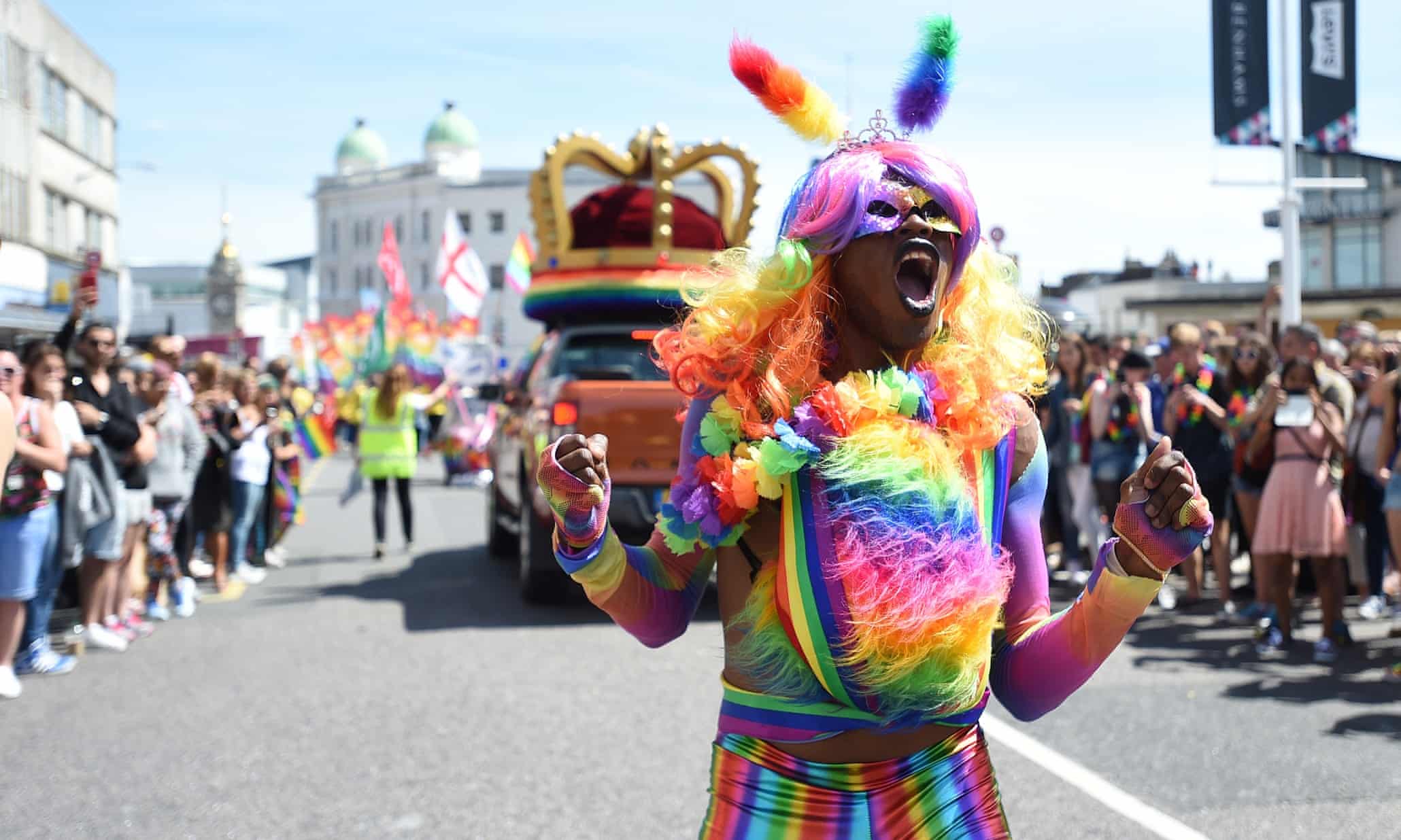 Brighton Pride's 25th anniversary parade - in pictures