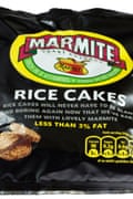 Marmite rice cakes.