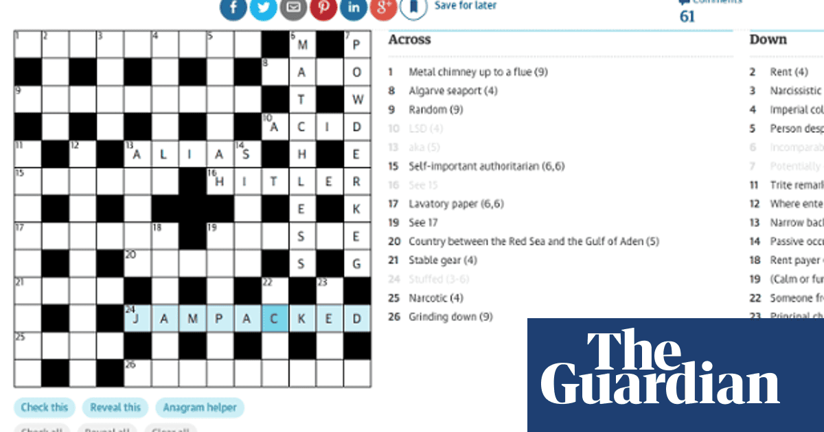 the new guardian crossword site tell us what you think crosswords the guardian