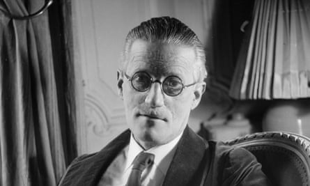 James Joyce, author of Ulysses (No 46), in 1934.