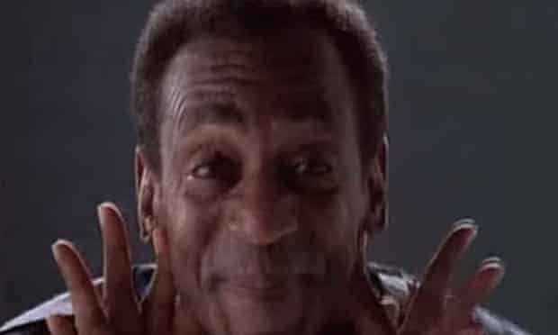 Bill Cosby dances as Cliff Huxtable in the opening credits to The Cosby Show.