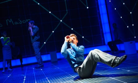 Seeing ****s … Luke Treadaway as Christopher in the National Theatre production of The Curious Incident Of The Dog In The Night-Time