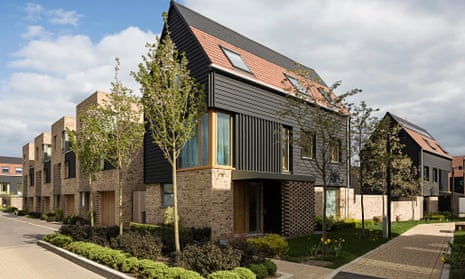 Abode's housing development in Great Kneighton, near Cambridge.