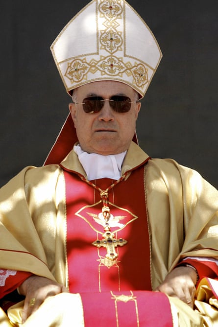Cardinal Tarcisio Bertone.