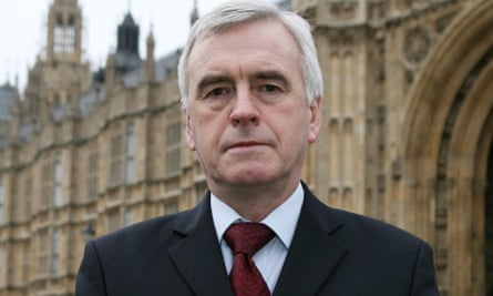 John McDonnell, MP for Hayes and Harlington, who is Corbyn's close friend and campaign manager.