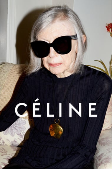 Joan Didion for Céline.