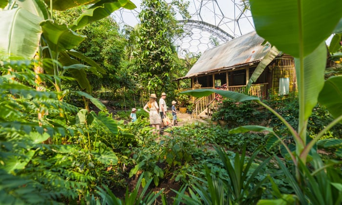 Take The Kids To Eden Project Near St Austell Cornwall