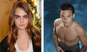 cara delevingne and tom daley