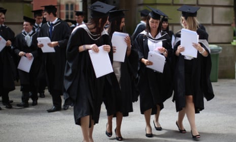 Graduates at Birmingham university 