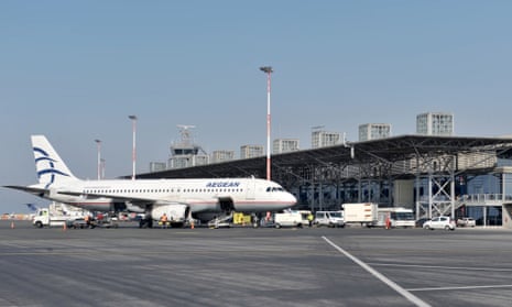 Thessaloniki airport, one of 14 in Greece to be run by a German company as a condition of bailout funding.