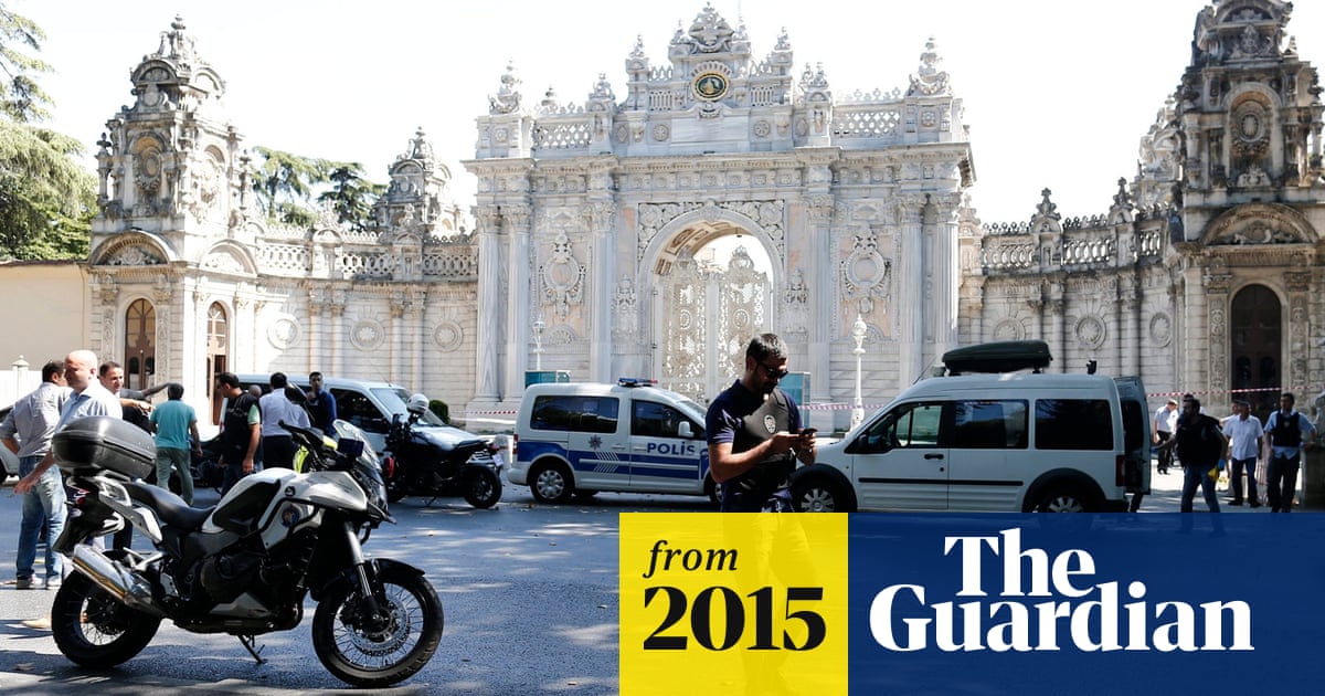Turkish Police Arrest Two After Shots Fired At Istanbul Palace Turkey The Guardian