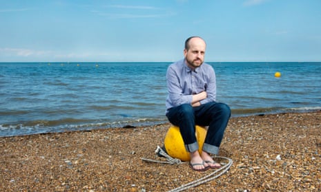 Seaside sounds … musician Matthew Herbert in Whitstable. Photograph: Linda Nylind for the Guardian
