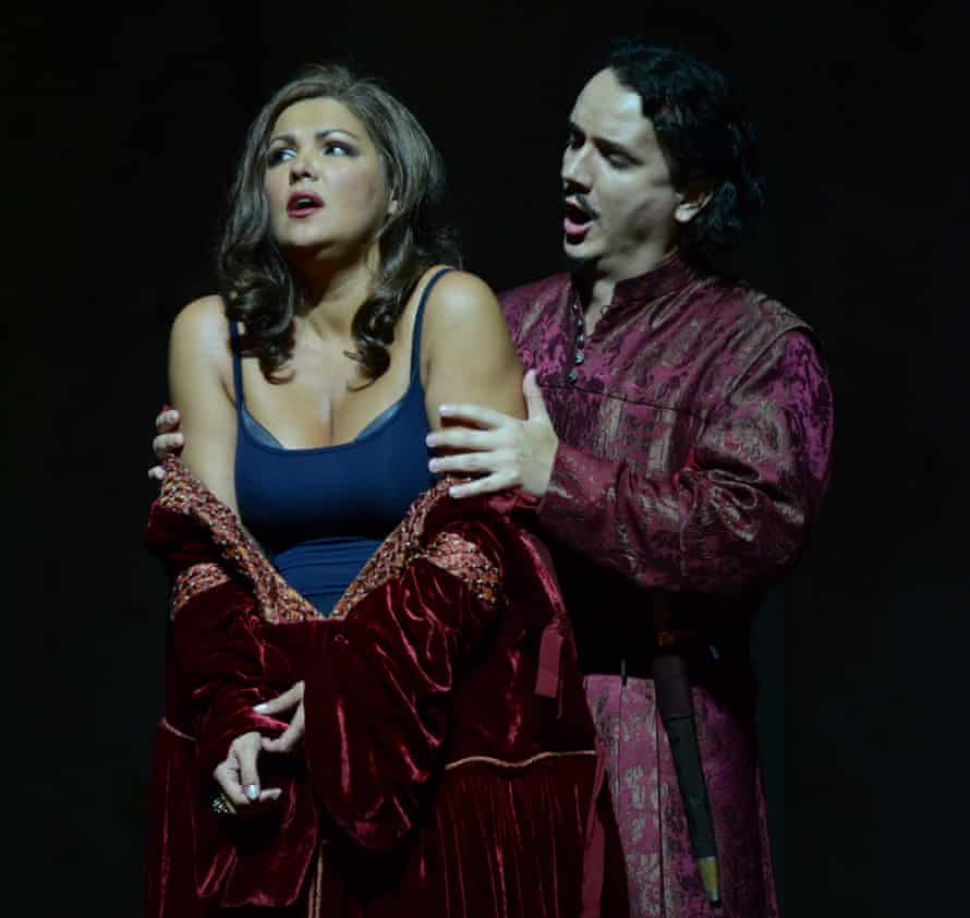 ‘Thrilling’: Anna Netrebko and Artur Rucinski in Il trovatore.