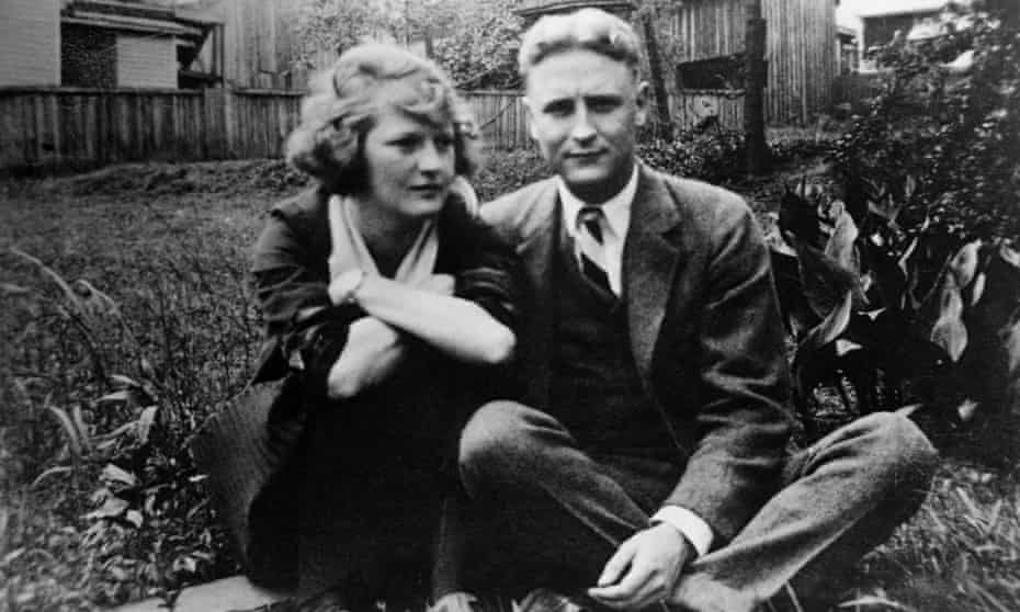 Zelda Fitgerald and F Scott Fitzgerald