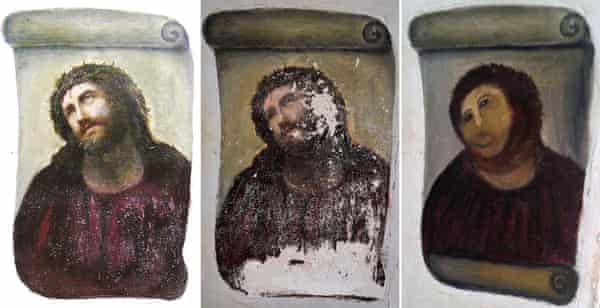 Something to sing about: 'worst art restoration ever' inspires an opera | Spain | The Guardian
