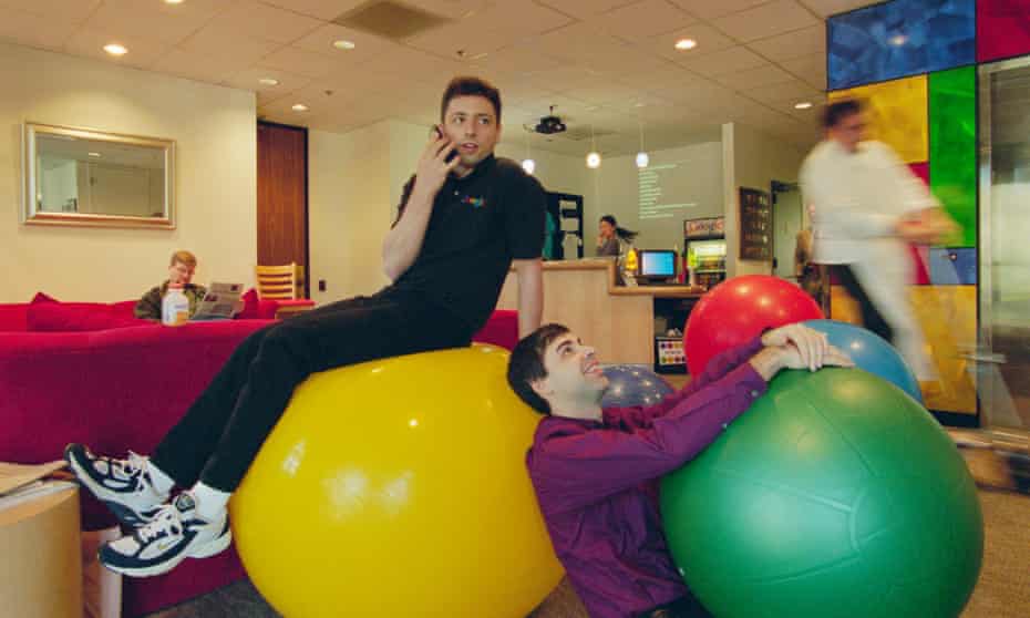 Want to stay fit in the office? Try sitting on a Swiss ball.