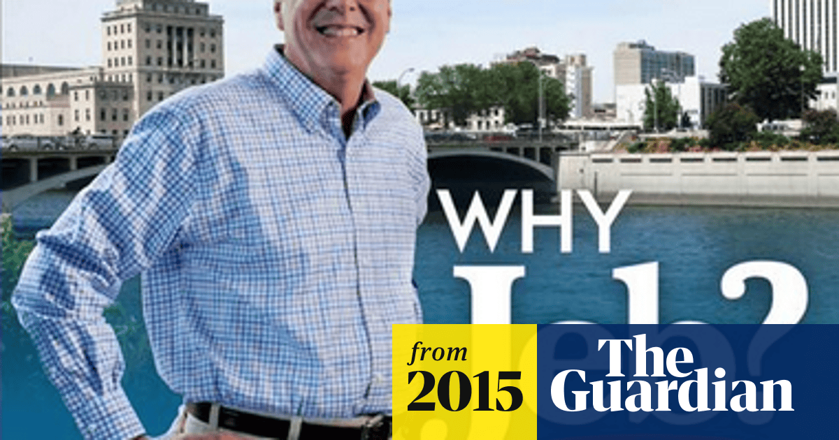 Why Jeb Pro Bush Iowa Pamphlet Gives Candidate One Black Hand Us News The Guardian