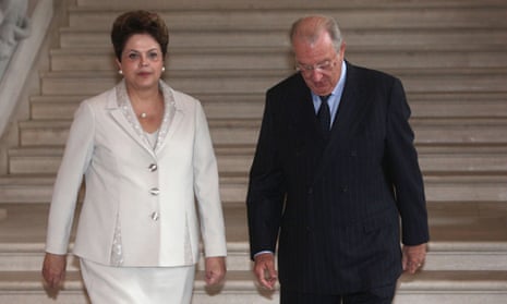 Brazilian President Dilma Rouseff Visits Brussels