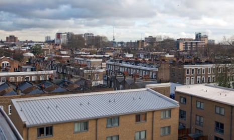 View from Packington Street apartments of Hackney