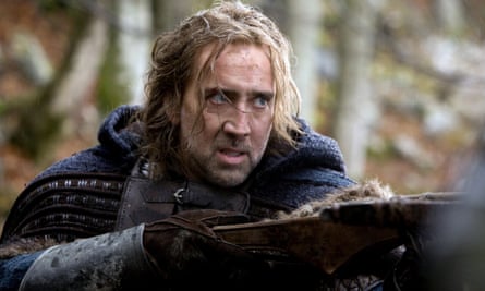 Notflix ... Nicolas Cage in Season of the Witch.