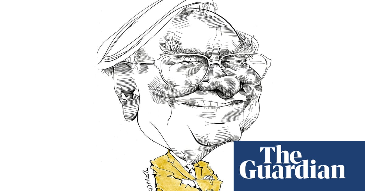 Warren Buffett caricature | Business | The Guardian