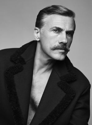 Pin-up … Christoph Waltz shot by Alasdair McLellan for issue 20 of Fantastic Man.
