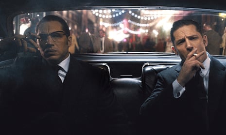 Tom Hardy as both Kray twins in Legend.