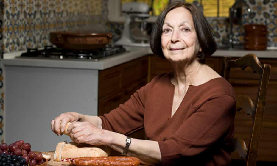 Claudia Roden at home in north London