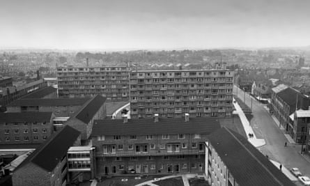 Thatcher used the word ‘house’ in her broadcast when millions of tenants actually lived in flats, giving the policy an aspirational flavour. Photograph: David Bagnall/Rex Shutterstock