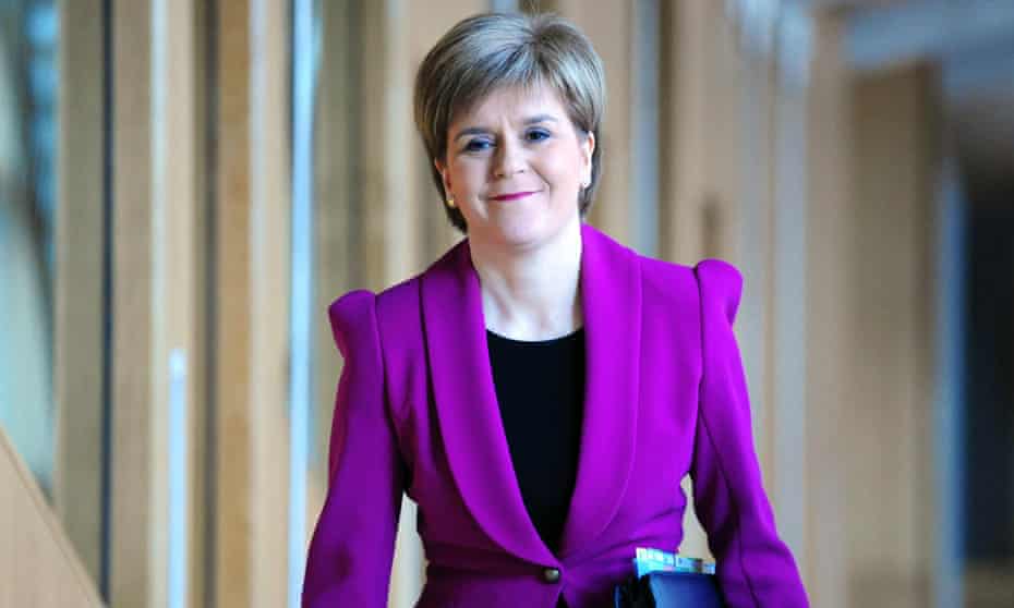 Scottish first minister Nicola Sturgeon