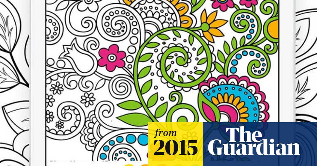 Download Adult Colouring Books Inevitably There S An App For That Apps The Guardian