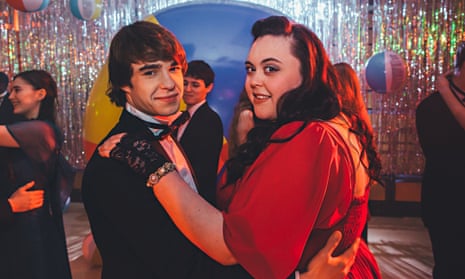Lusty couple … Rae (Sharon Rooney) with Finn (Nico Mirallegro) in My Mad Fat Diary