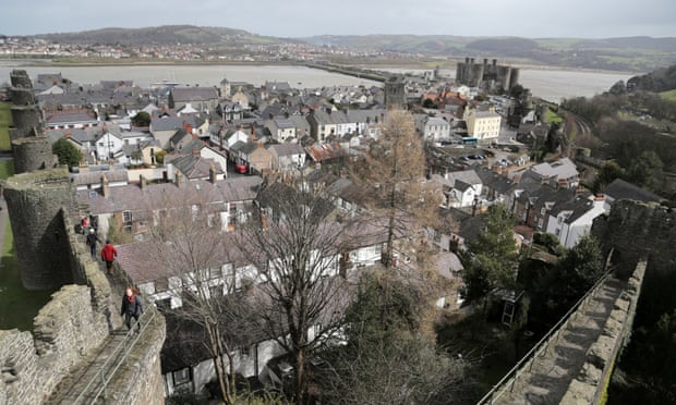 In Conwy, local buyers can't afford even the lower prices.