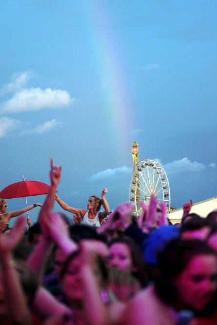 The Creamfields festival in 2002.