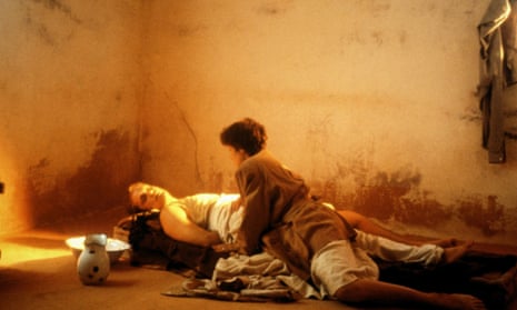 John Malkovich and Debra Winger in Bernardo Bertolucci's 1990 film of The Sheltering Sky.